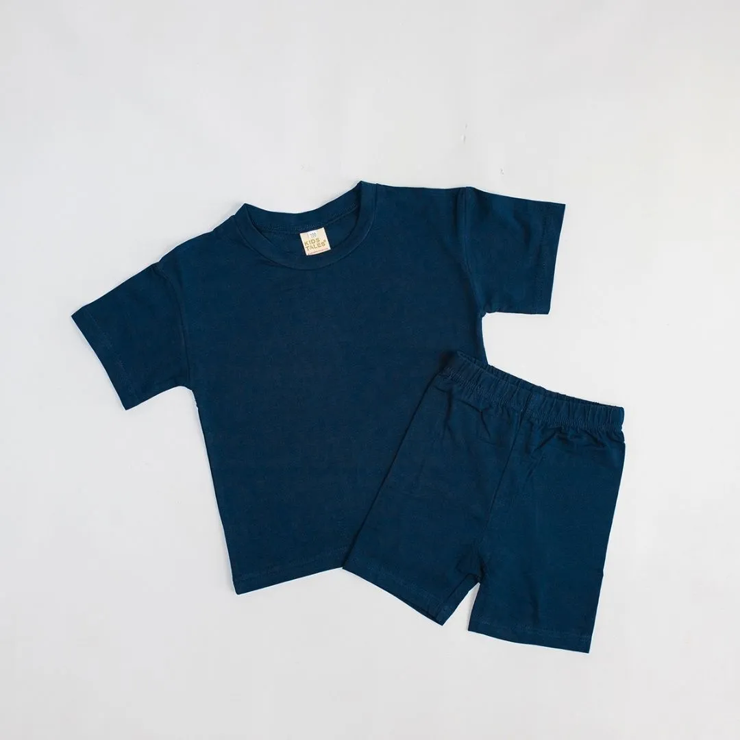 Blank Kids Tales Kids Cycling Shorts and Tee Sets - Digital Images