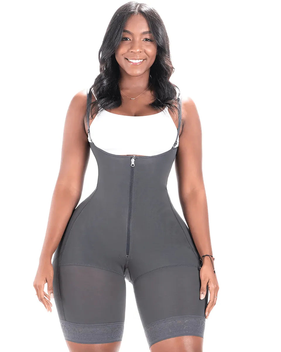 Bling Shapers Colombian Faja For Curvy Women with Wide Hips - 4 Hook Closure