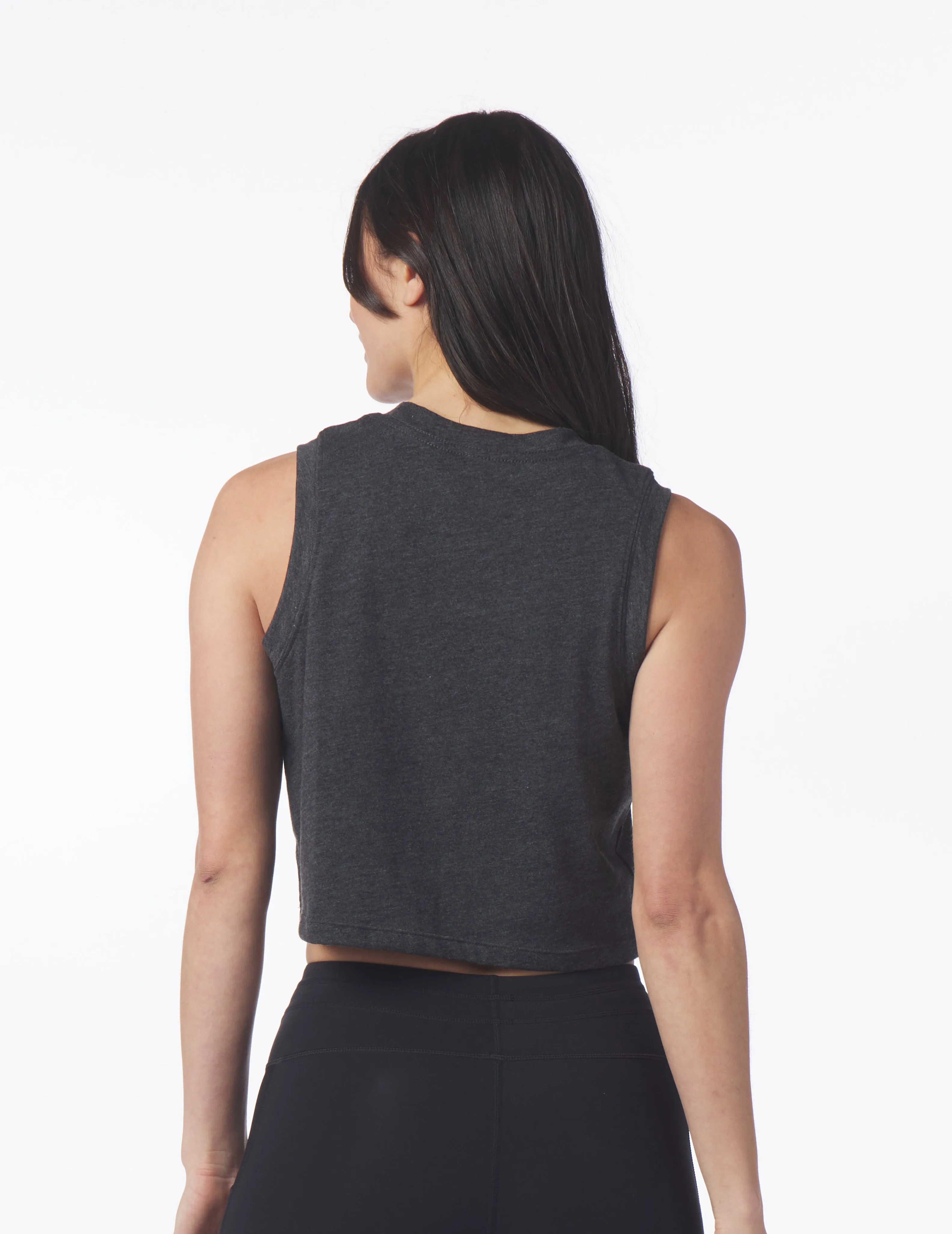 Block Tank: Black Heather