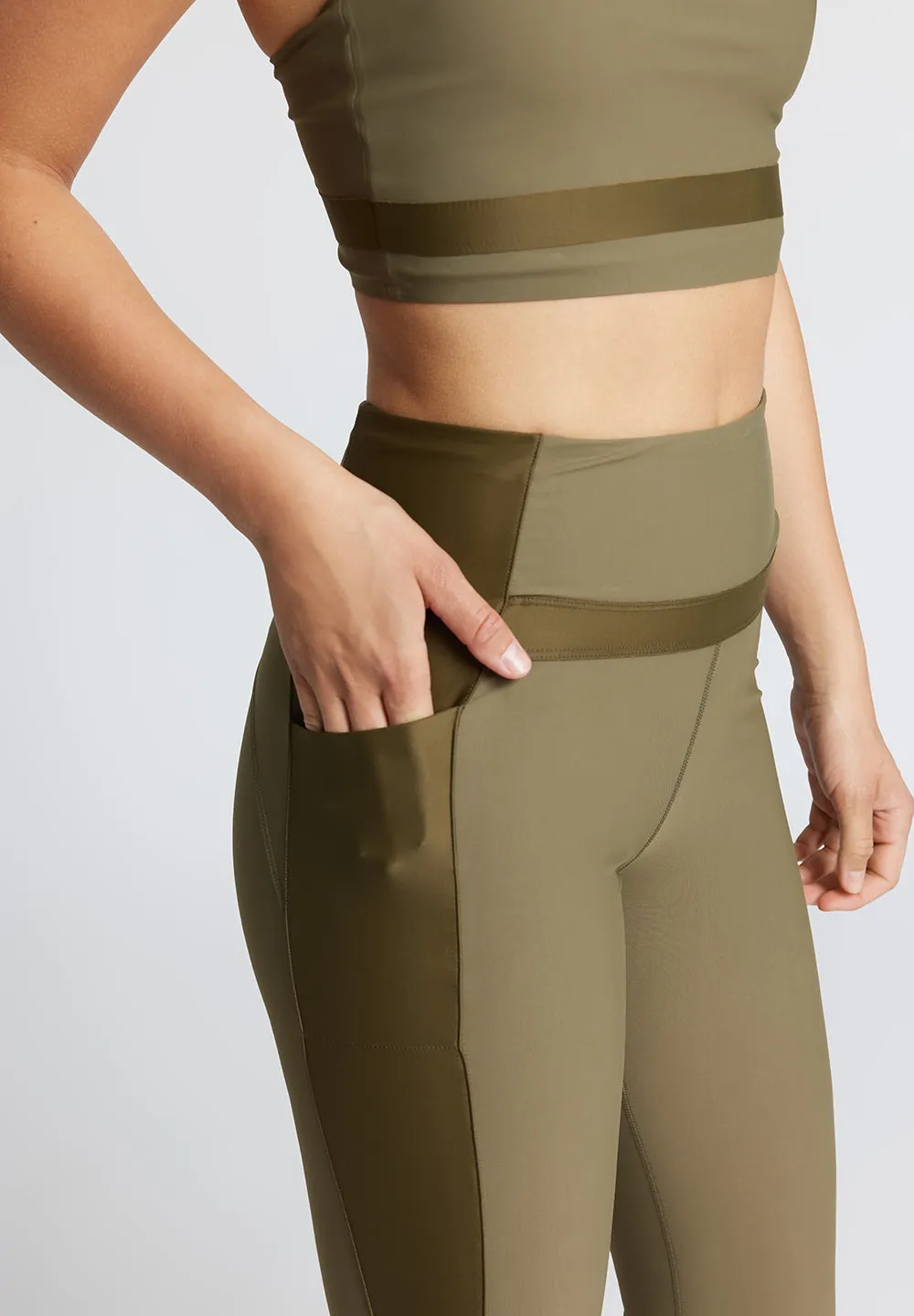 Blocked Tights Bibis 9/10 - capers