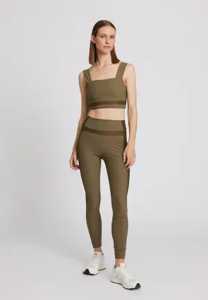 Blocked Tights Bibis 9/10 - capers