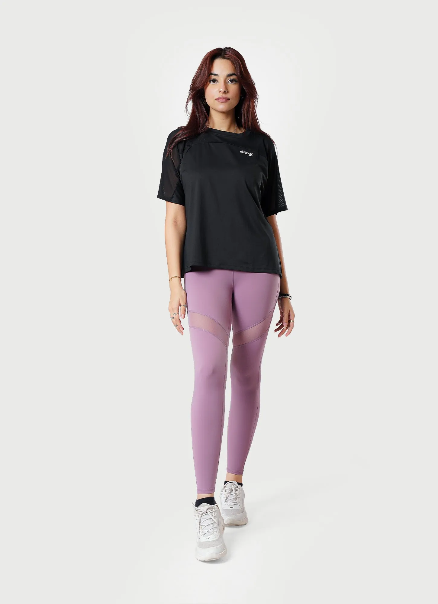 Breeze T-Shirt With Mesh - Black