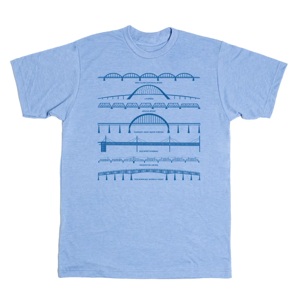 Bridges Of The Quad Cities Blue