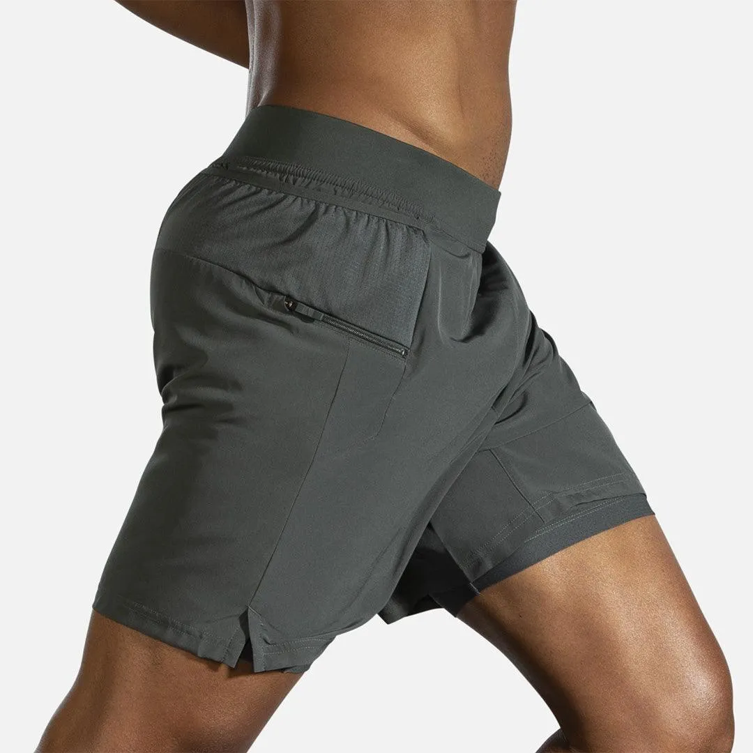 Brooks - Sherpa 7" 2-in-1 Short - Homme