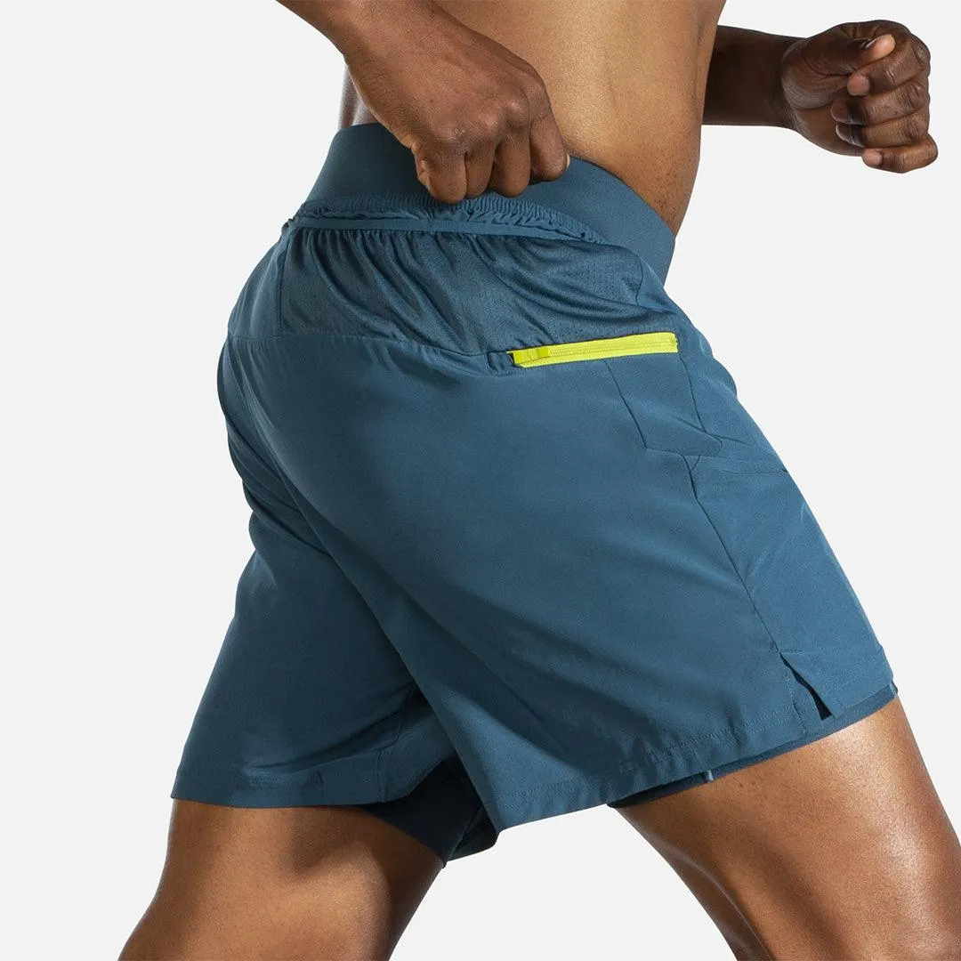 Brooks - Sherpa 7" 2-in-1 Short - Homme