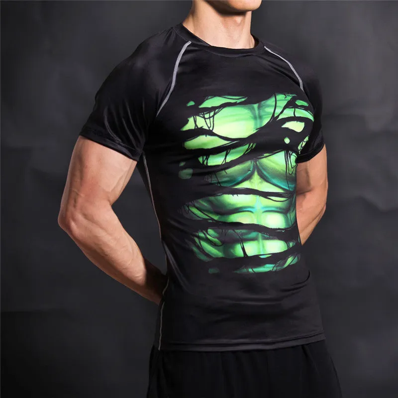 BRUCE BANNER Compression T-shirt (Black)
