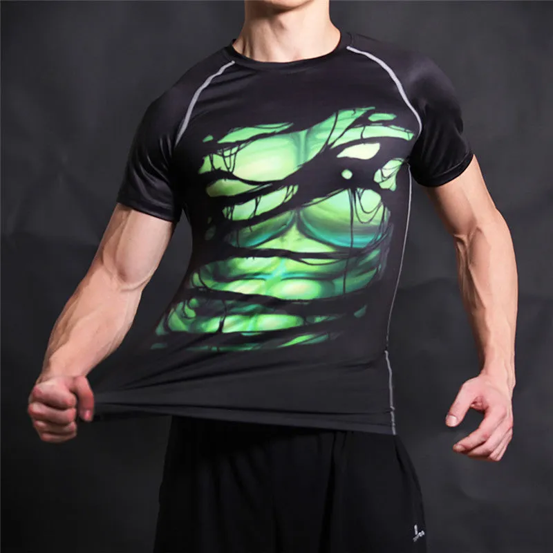 BRUCE BANNER Compression T-shirt (Black)