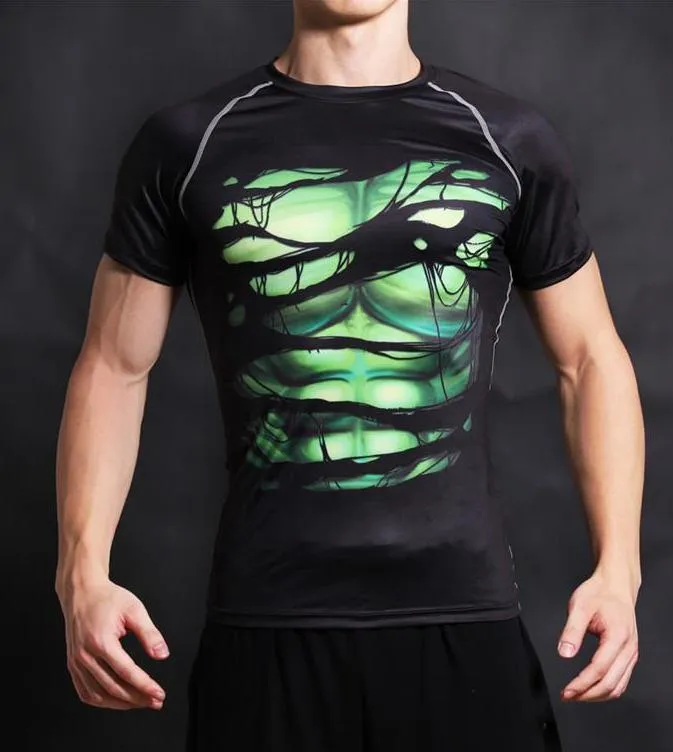 BRUCE BANNER Compression T-shirt (Black)