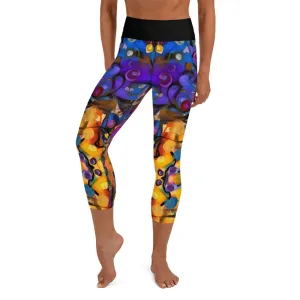 Capri Leggings "Breeze Bright" by Whimsy Fit