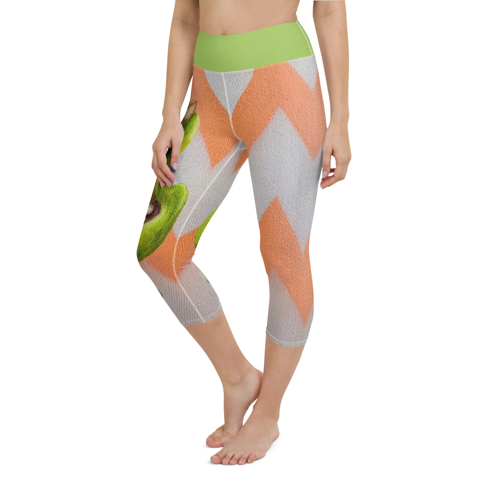 Capri Leggings with Corgi
