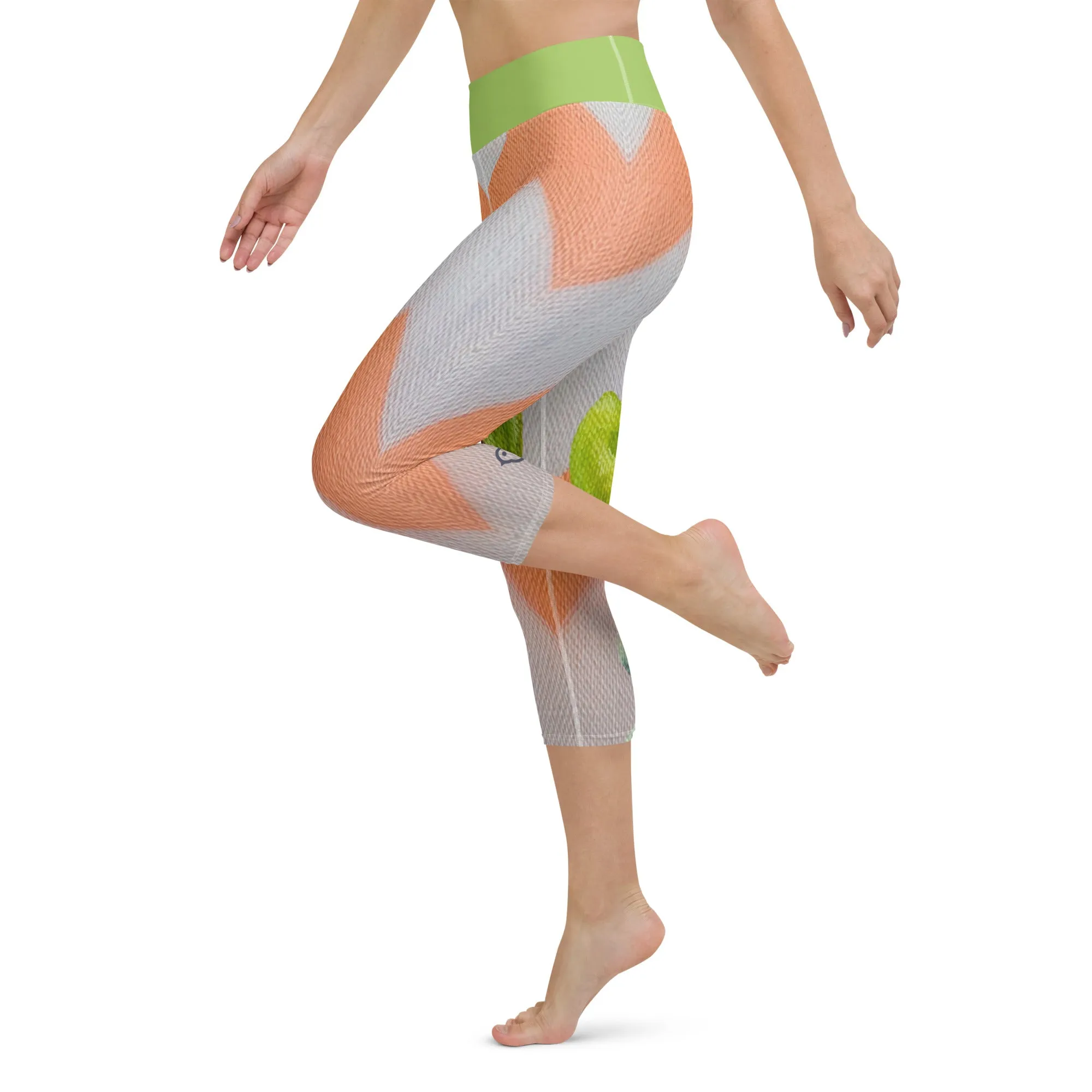 Capri Leggings with Corgi