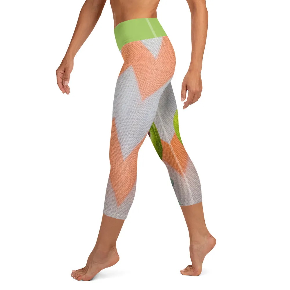 Capri Leggings with Corgi