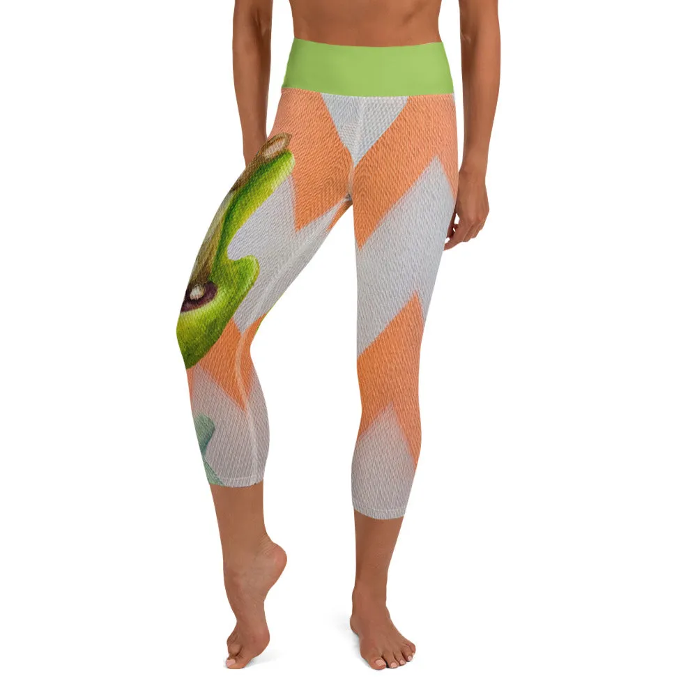 Capri Leggings with Corgi