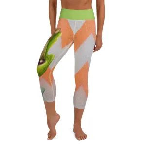 Capri Leggings with Corgi