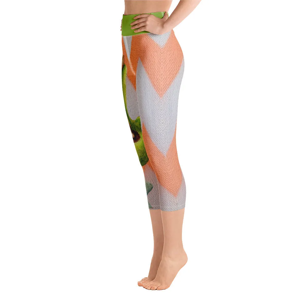Capri Leggings with Corgi