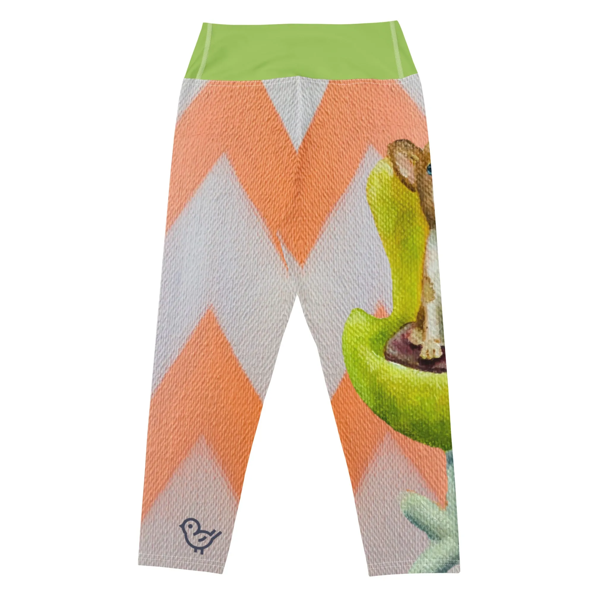 Capri Leggings with Corgi