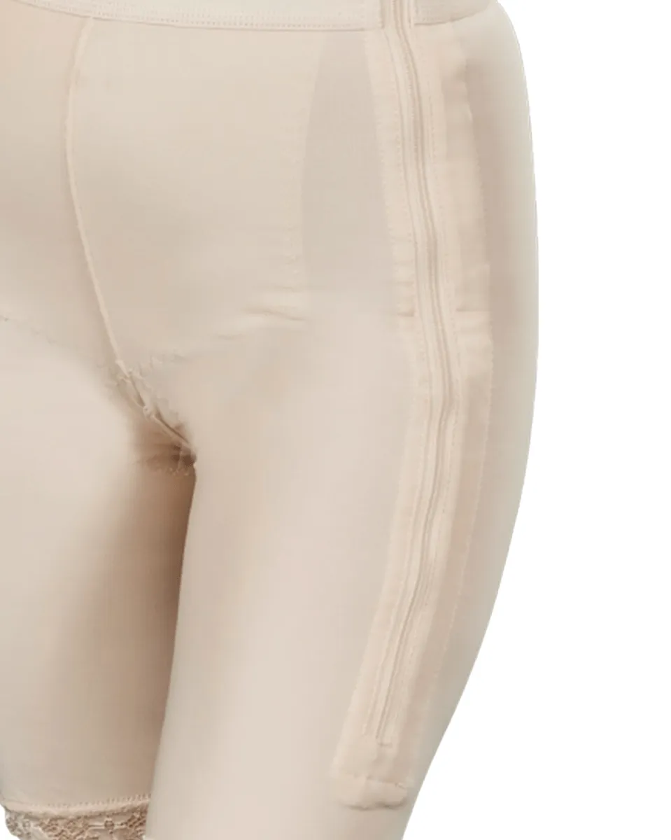 Caromed Sculptures Above the Knee Girdle - Beige / Black