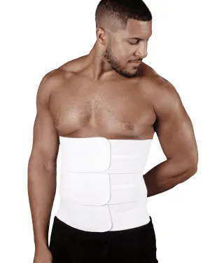 Caromed Unisex 12" Multi-Flap Waistbinder White