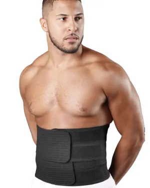 Caromed Unisex 9" Multi-Flap Waistbinder Black