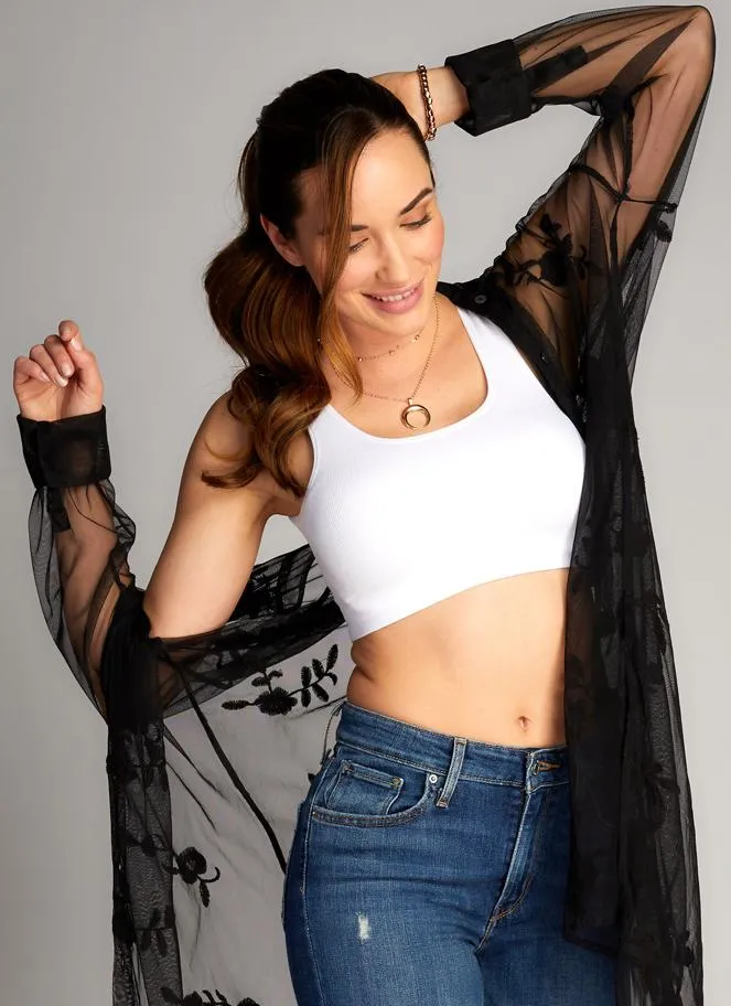 C'est Moi Bamboo Rib Bralette