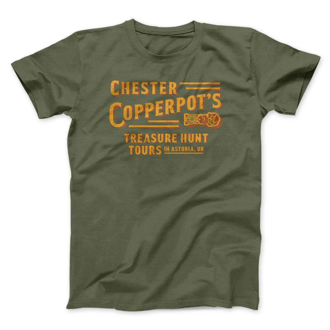 Chester Copperpot's Treasure Hunt Tours Funny Movie Men/Unisex T-Shirt