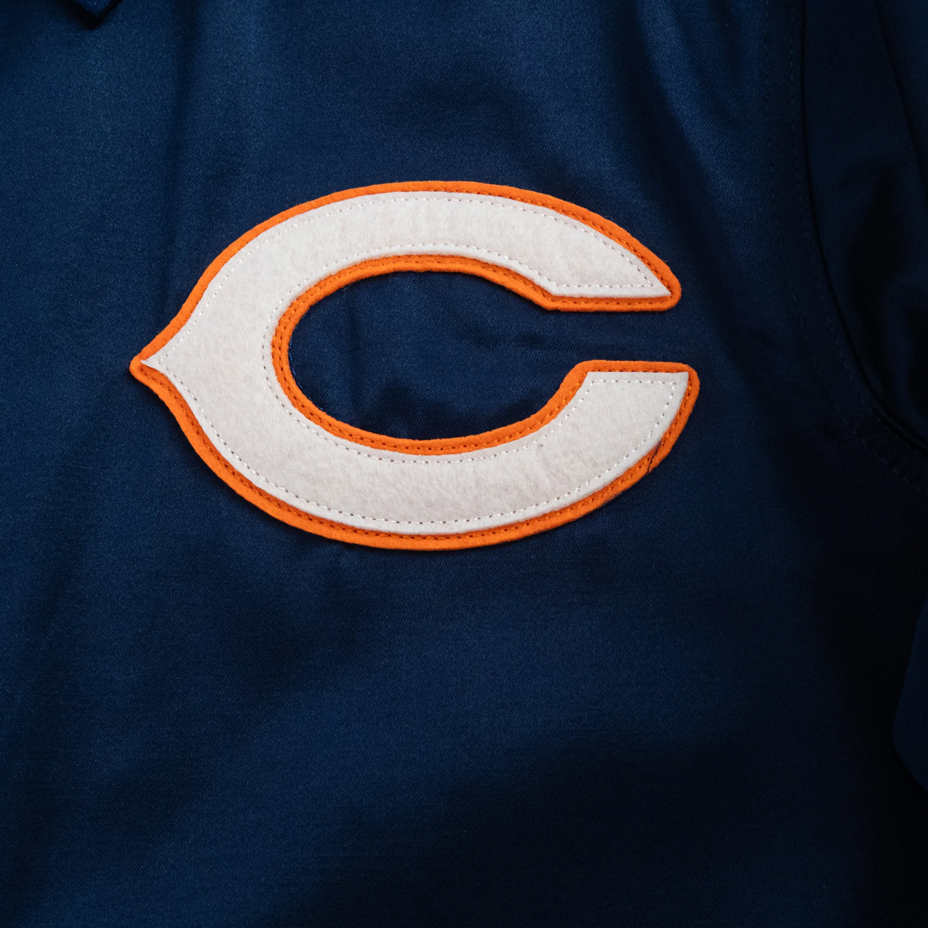 Chicago Bears Satin Windbreaker