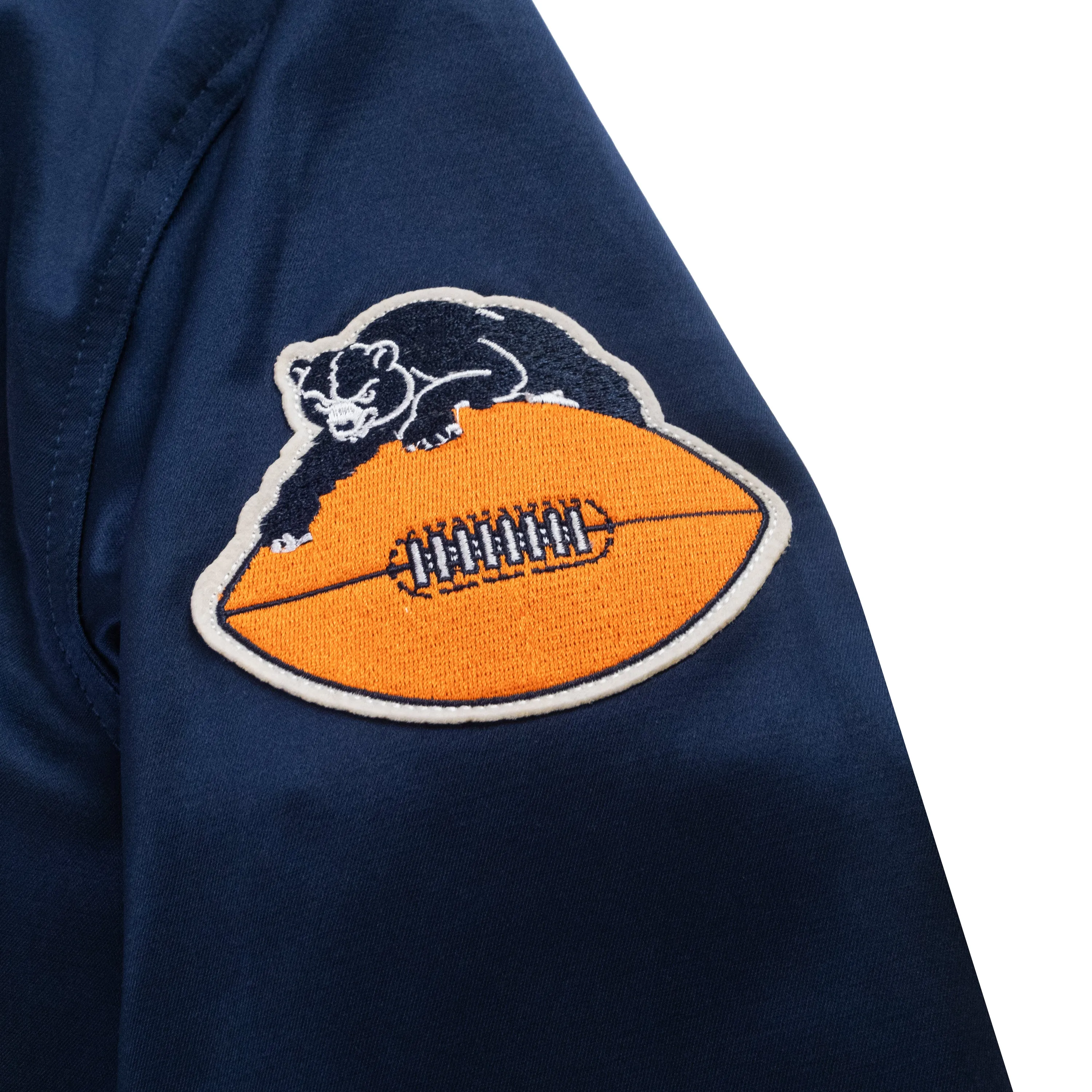 Chicago Bears Satin Windbreaker