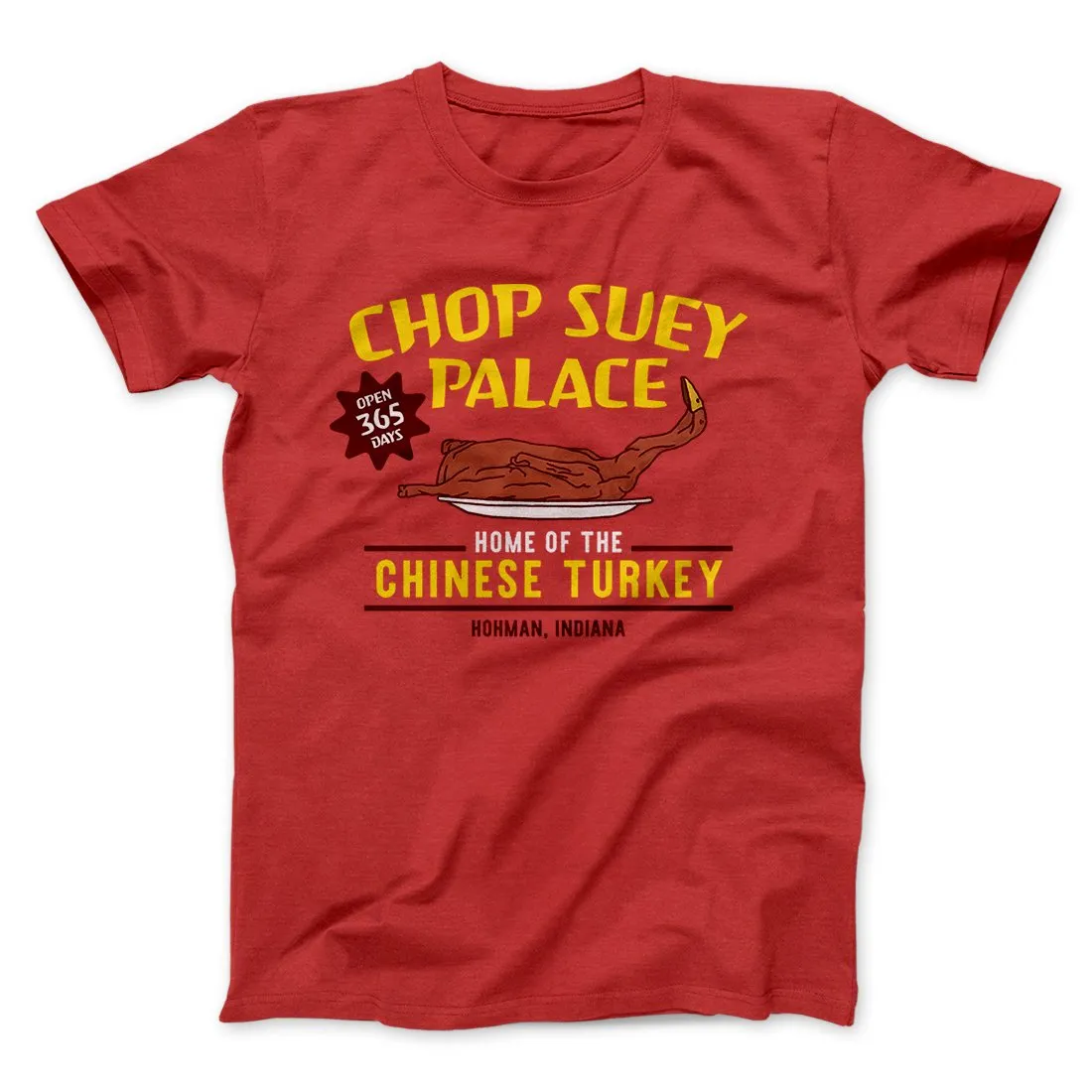Chop Suey Palace Funny Movie Men/Unisex T-Shirt