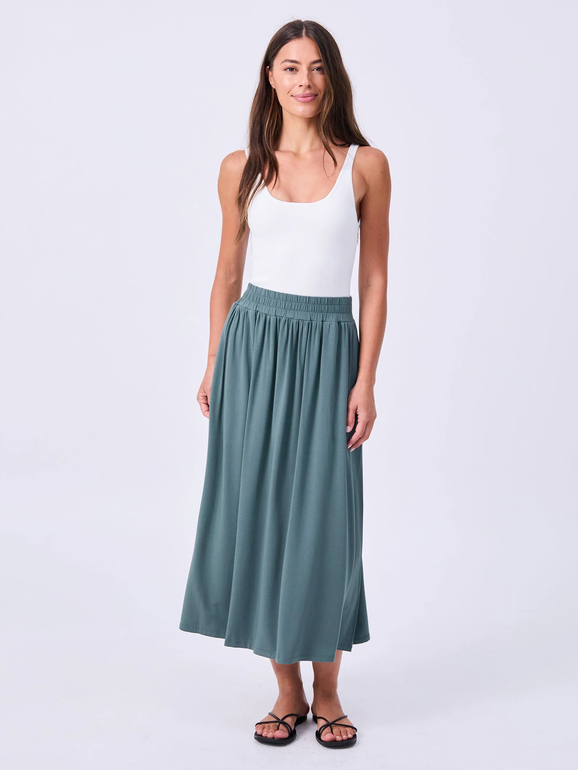Circle Skirt - Sage