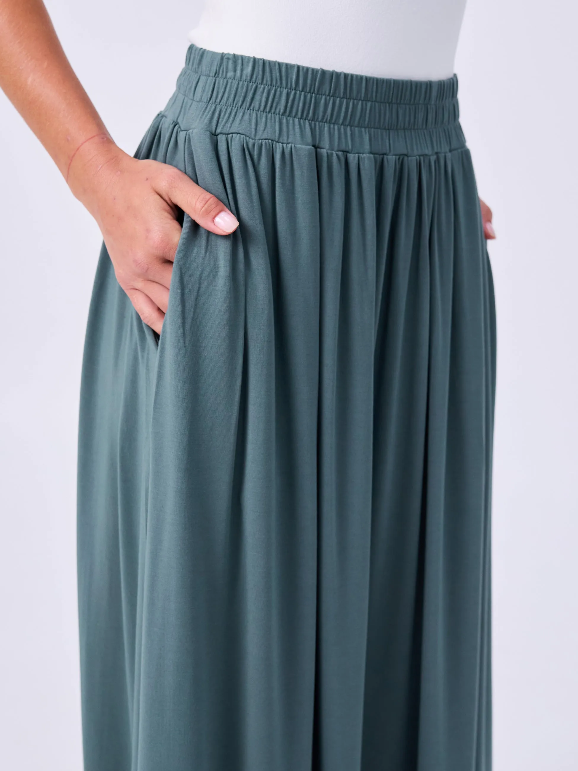 Circle Skirt - Sage