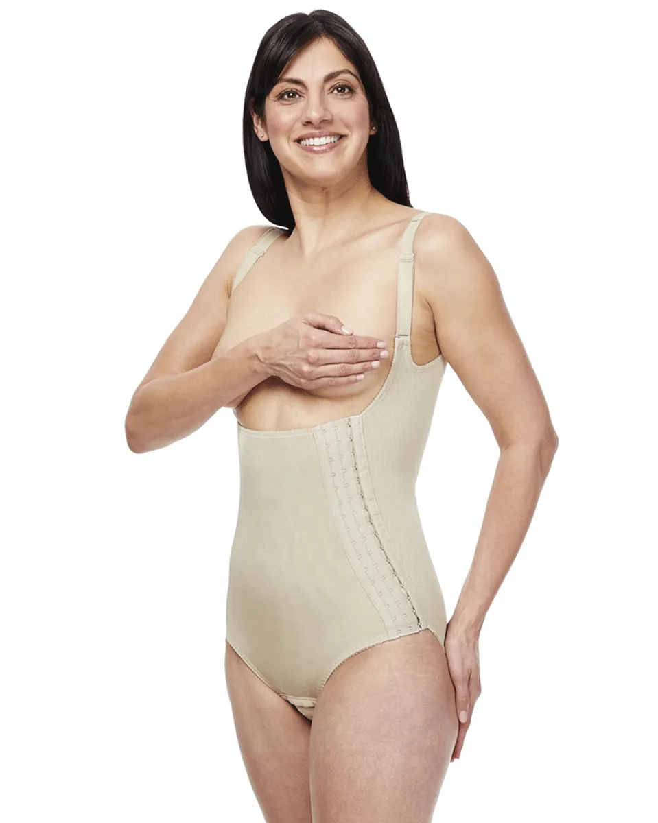 Clearpoint Medical High Back Torso Brief Hook and Eye Shapewear - 810