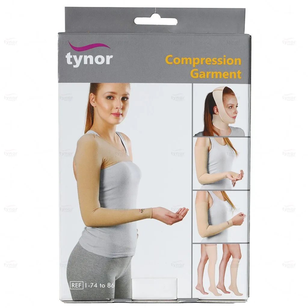 Compression Arm Sleeve Garment with Shoulder Cover