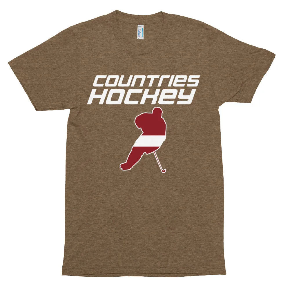 Compression Hockey T-shirt (unisex) | by Countries Hockey | Latvia Hockey