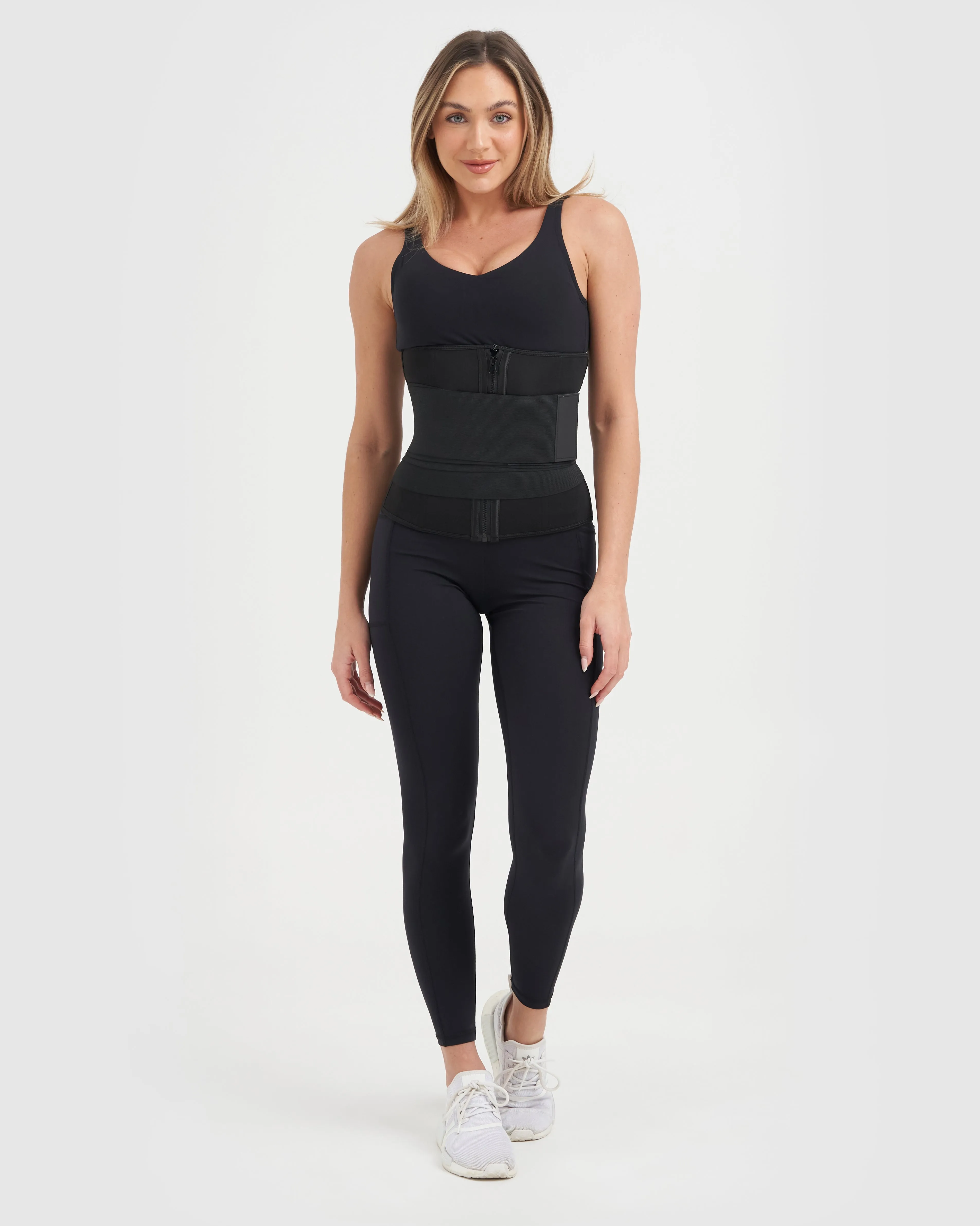 Core Trainer Neoprene Aggressive Compression Wrap Trainer - Black