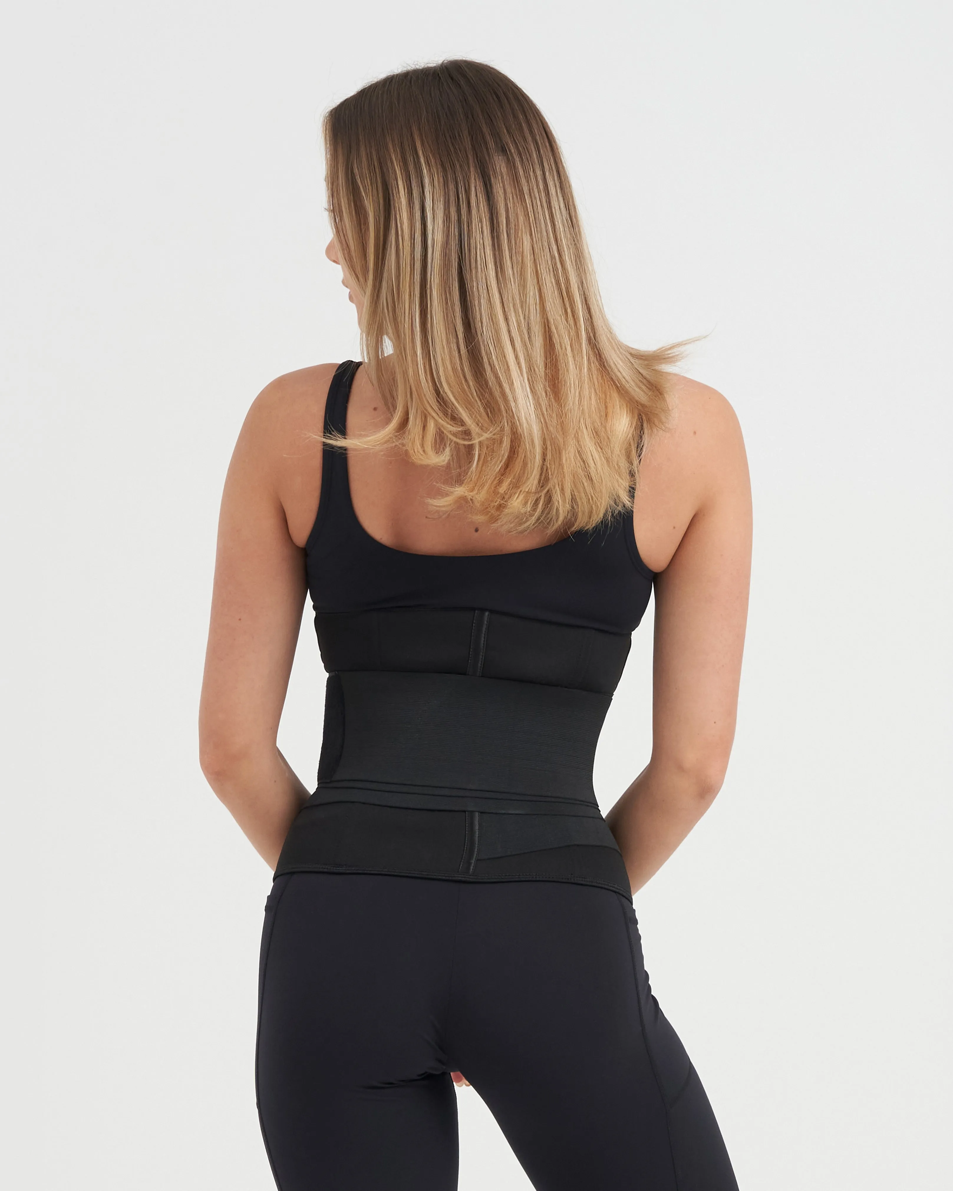 Core Trainer Neoprene Aggressive Compression Wrap Trainer Black