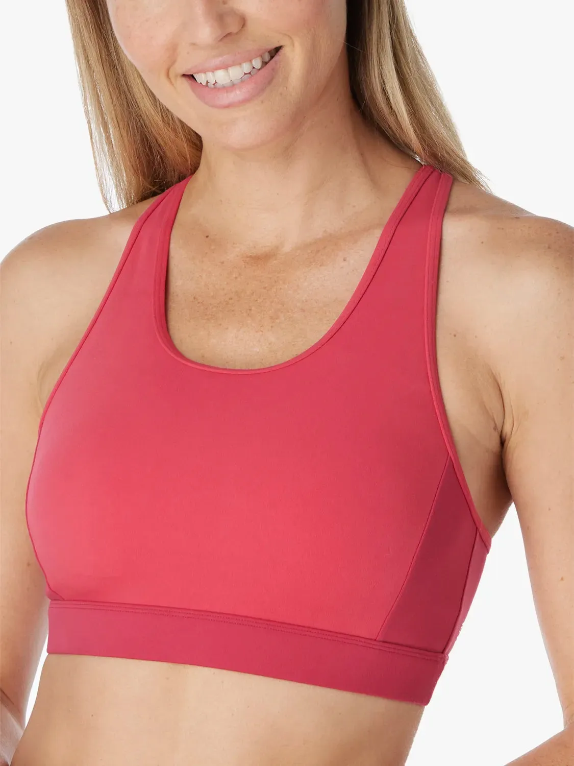 Corliss Sports Bra | Raspberry