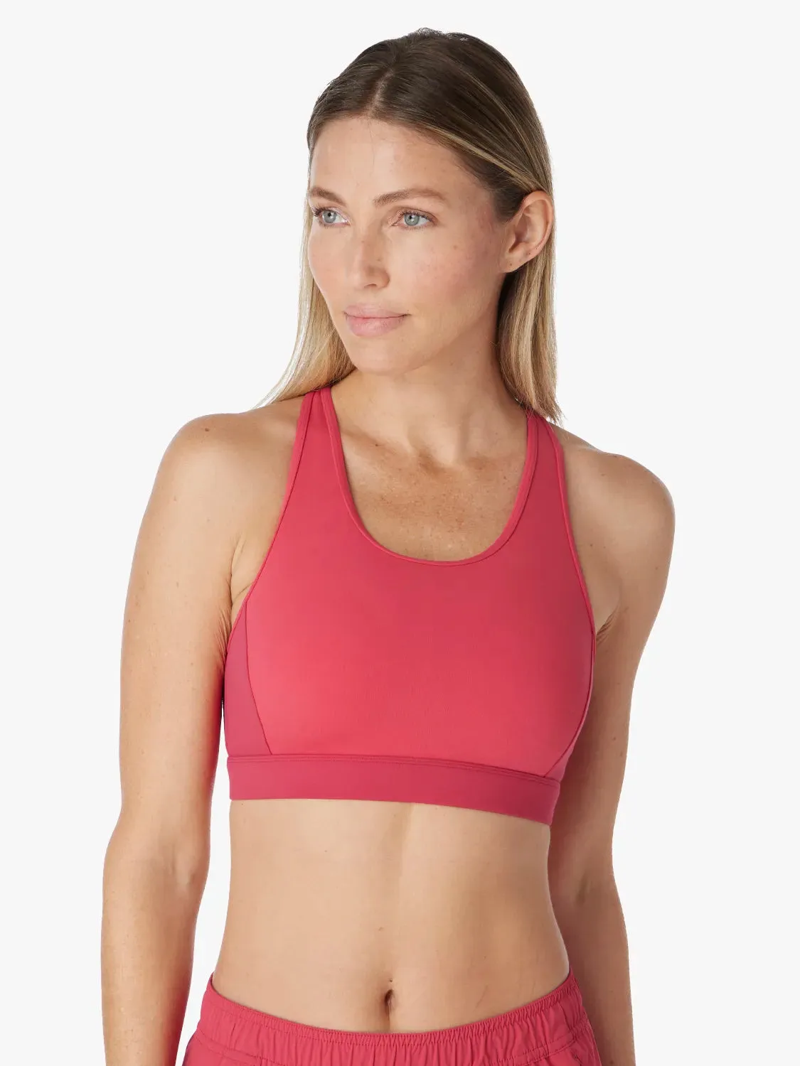 Corliss Sports Bra | Raspberry