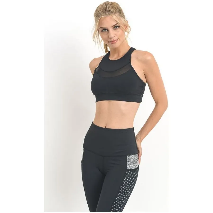 Curve Mesh Extreme Racerback Sports Bra