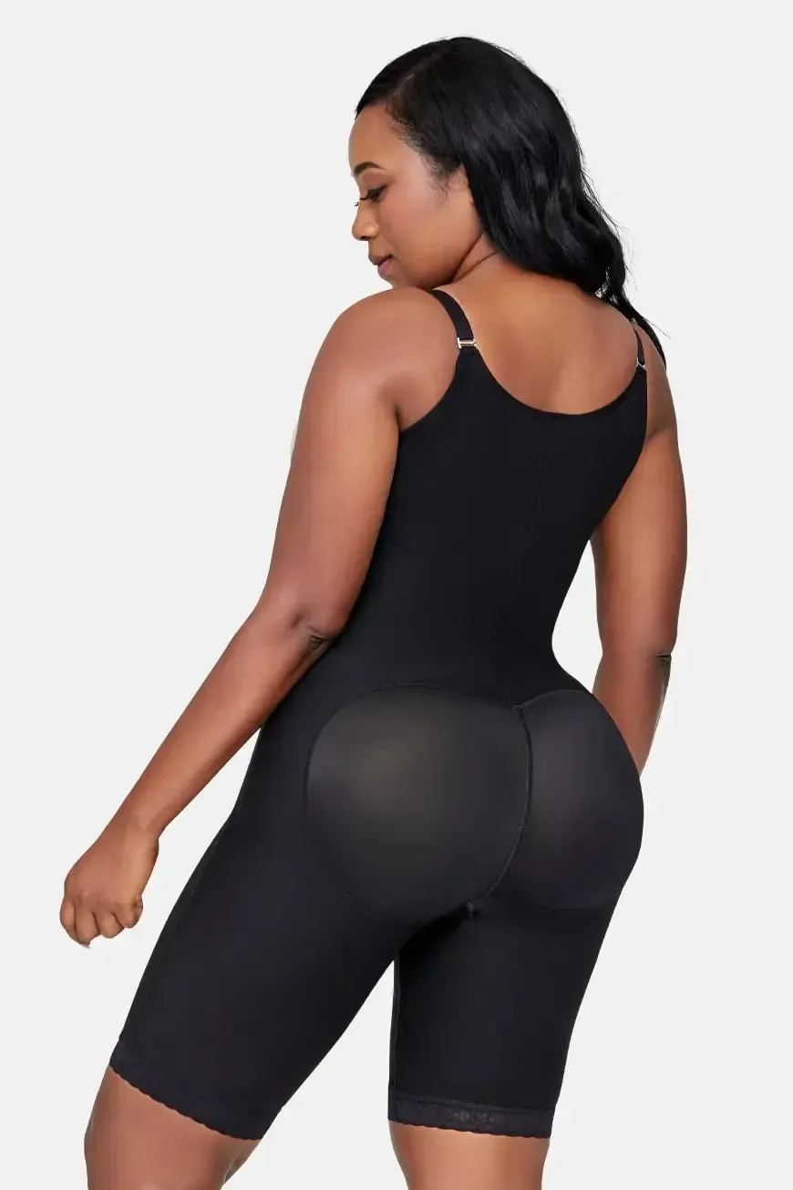 Curveez Full Body Suit with Butt Lifter and 3 Hook Closure