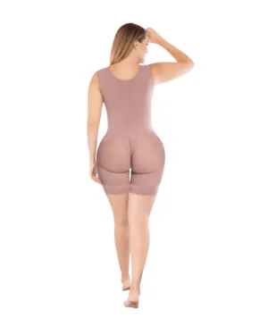 Delie Fajas Half-Leg Bra Girdle With Snaps And Larger Hips