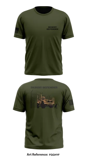 Desert Defender Store 1 Core Men's SS Performance Tee - FgghyF