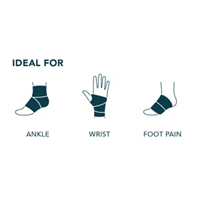 Dr. Cool Medium(4") Small (3") Wrap - Black