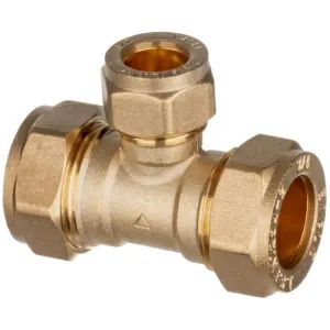 EasiPlumb Unequal T Piece 3/4X1/2X3/4in Comp 318