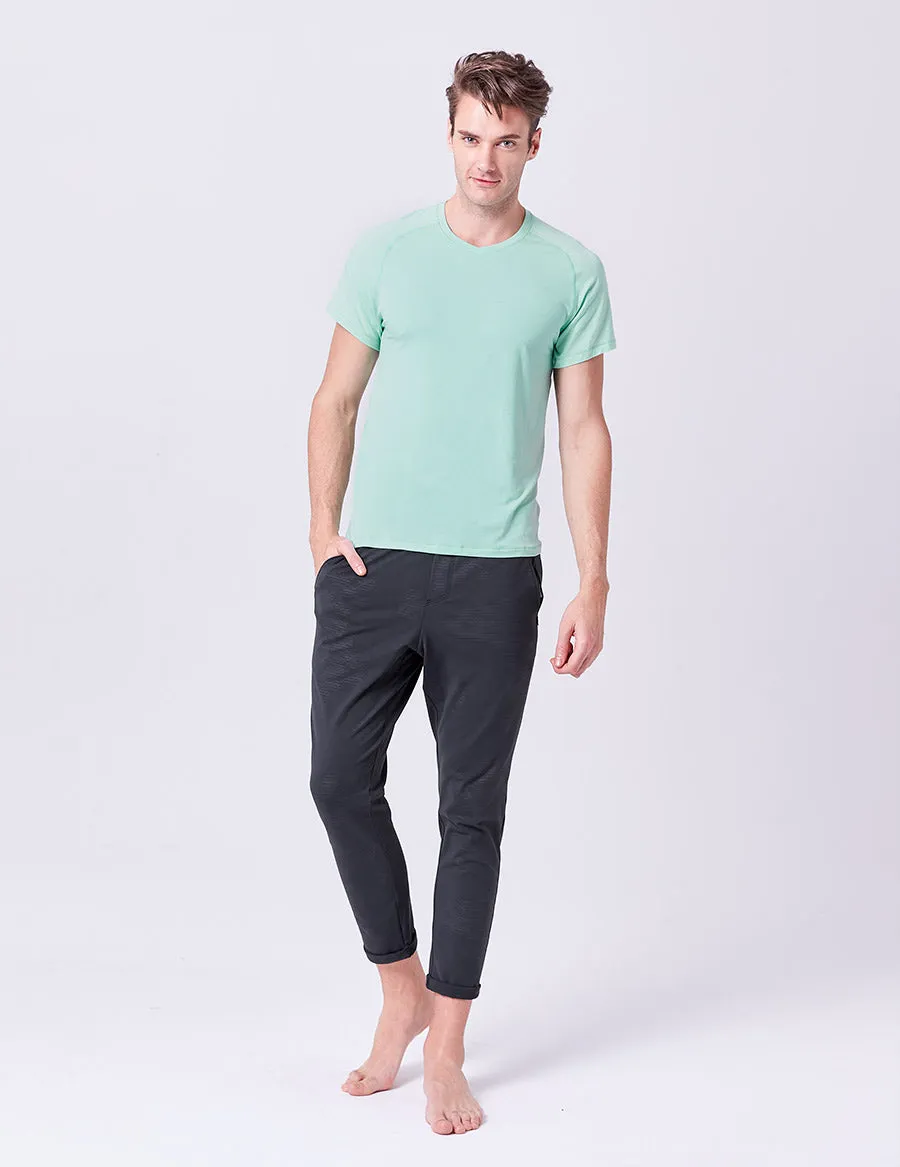 easyoga LA-VEDA Multipro Men's Lunisolar Tee - M1 M-Green