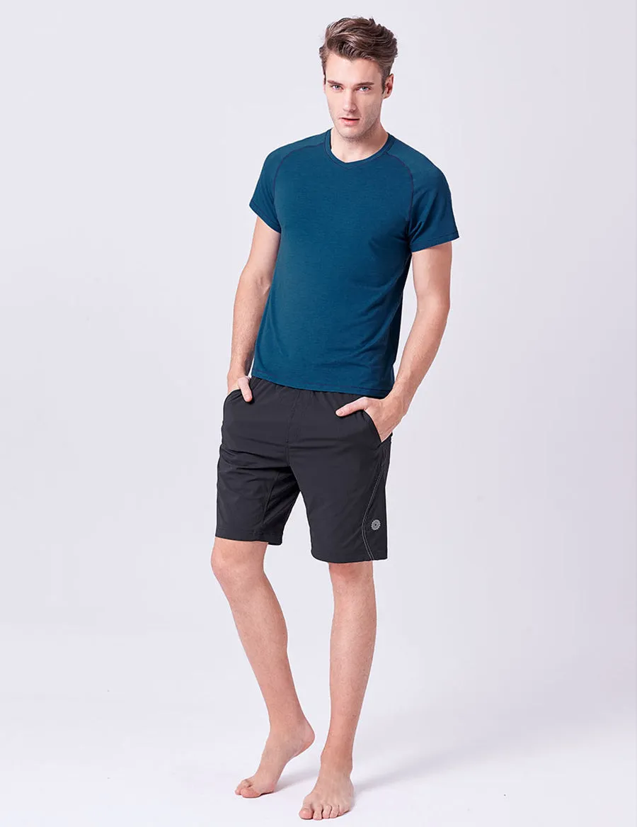 easyoga LA-VEDA Multipro Men's Lunisolar Tee - M5 M-Blue