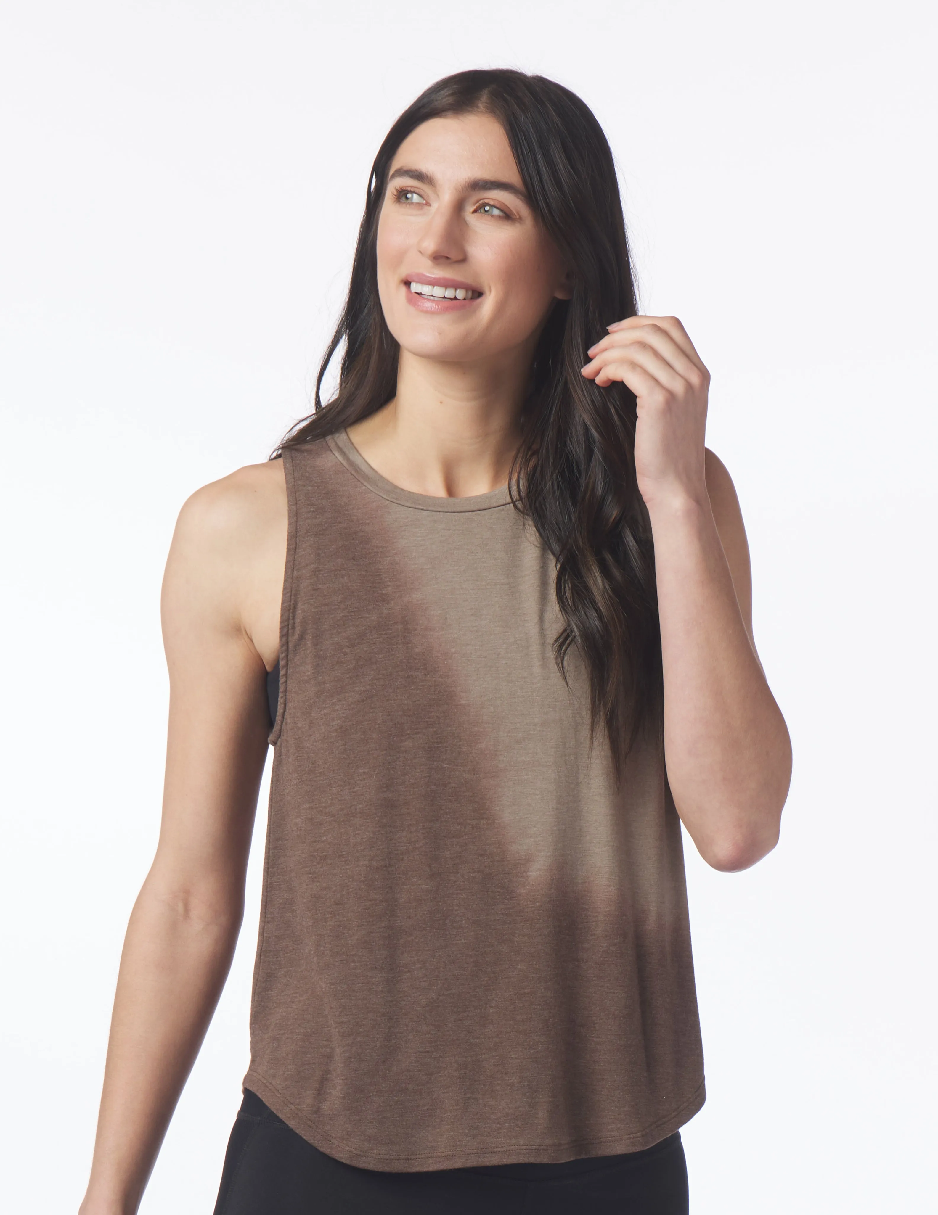 Electric Tank: Espresso/Mocha Yin Dye