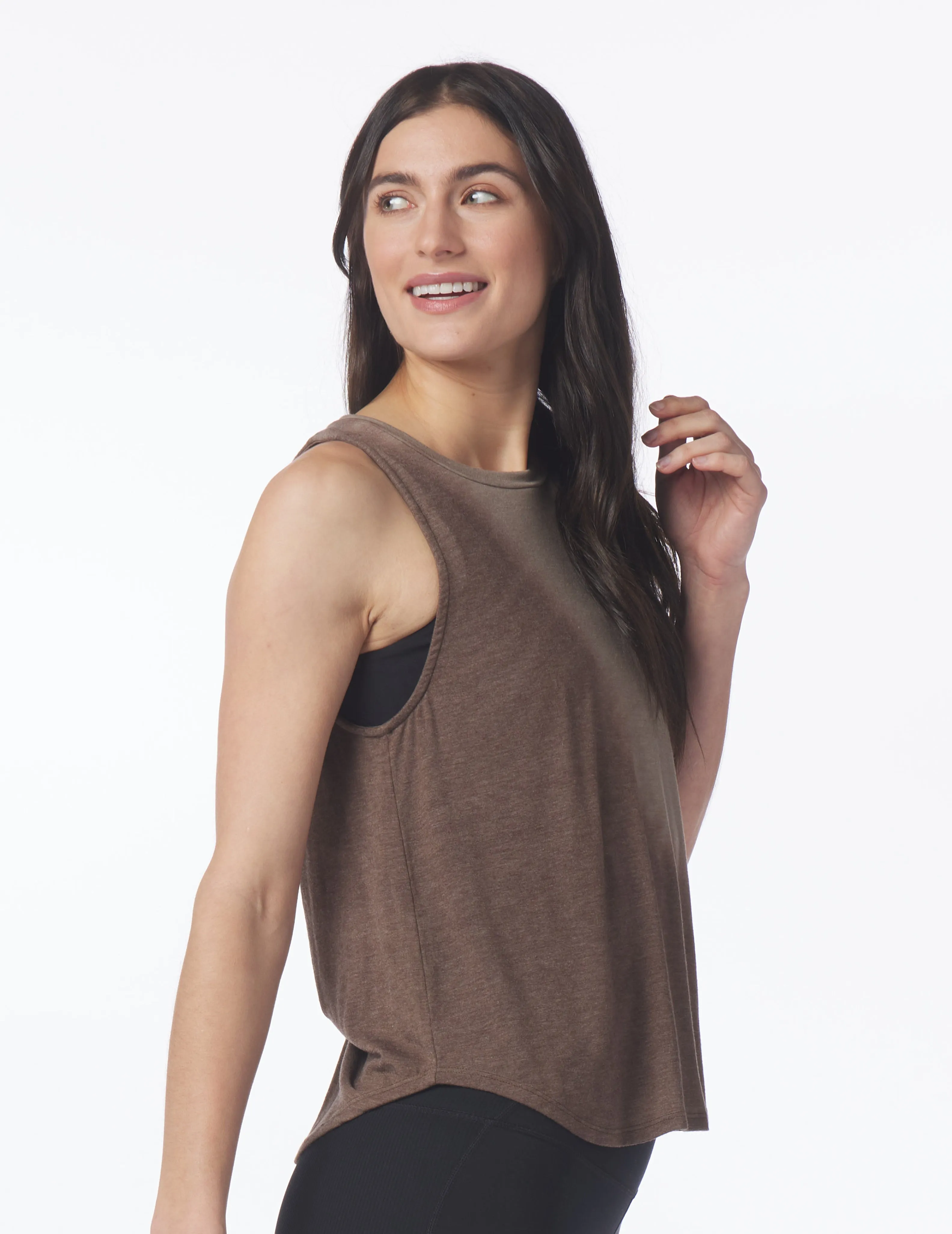 Electric Tank: Espresso/Mocha Yin Dye