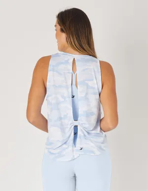 Electric Tank: Ice Blue Camo