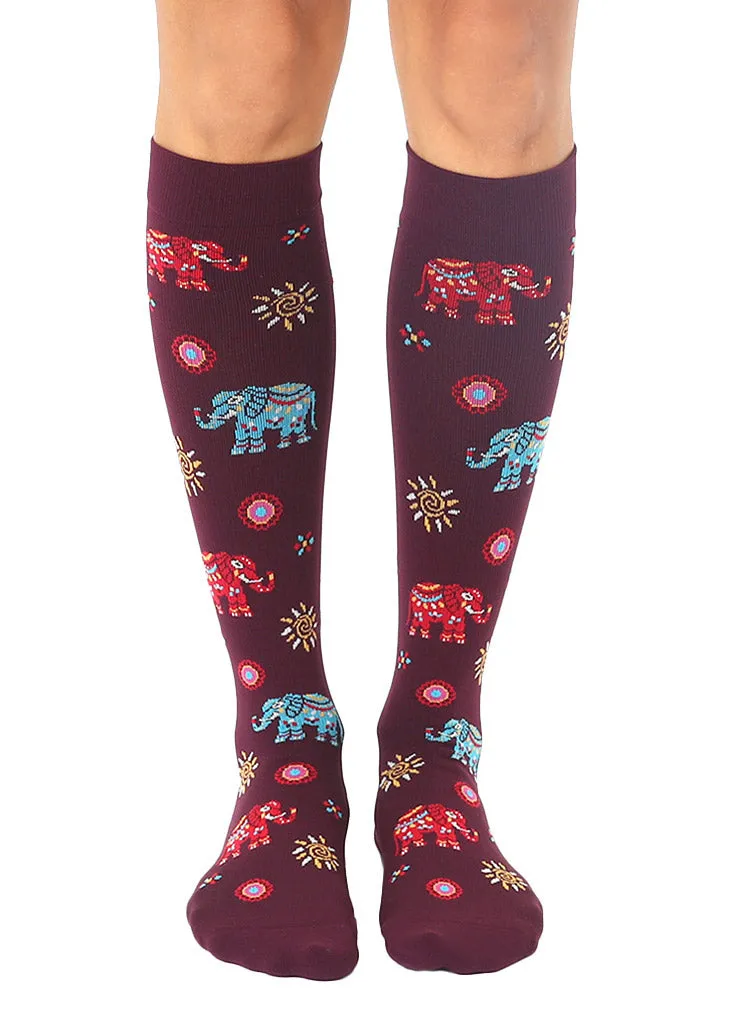 Elephant Compression Socks