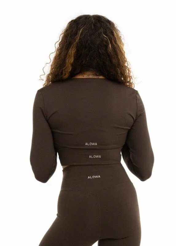 Ema Shrug Dark Truffle